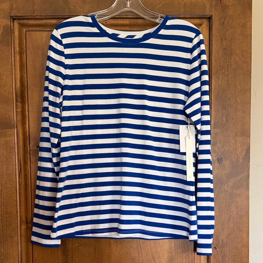 Long sleeve striped tee